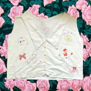 SOLD🍓🍰The Melody handmade vest top